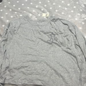 Gray long sleeve tee from aeries